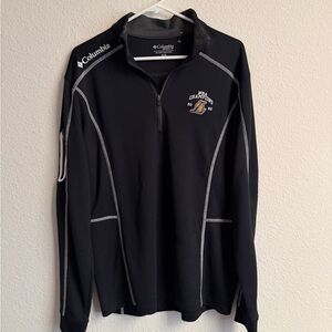 Columbia golf Men's Black Quarter-Zip Sweater nba championship 2020 lakers